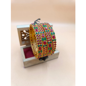 Antic Finishing Bangles Set  52