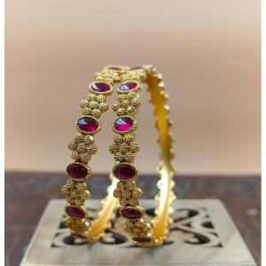 Antic Finishing Bangles Set  53