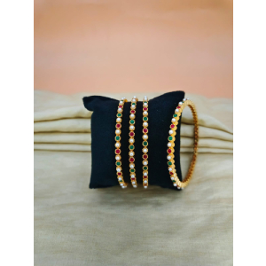 Antic Finishing Bangles Set  25