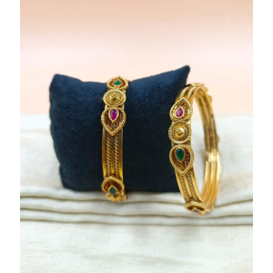 Antic Finishing Bangles Set  5