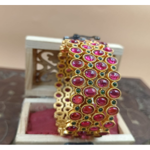 Antic Finishing Bangles Set  65