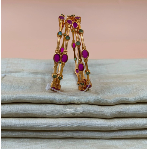 Antic Finishing Bangles Set  42