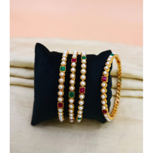 Antic Finishing Bangles Set  16