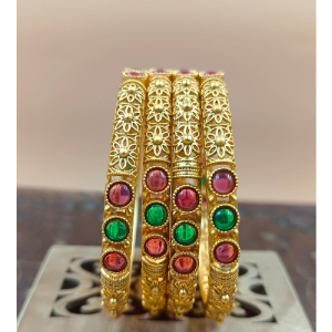 Antic Finishing Bangles Set  61