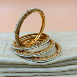 Antic Finishing Bangles Set  45