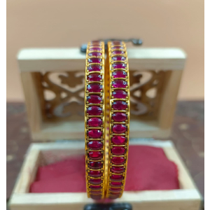 Antic Finishing Bangles Set  48