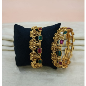 Antic Finishing Bangles Set  12